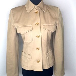 Emanuel Ungaro Liberte Khaki jacket size 2